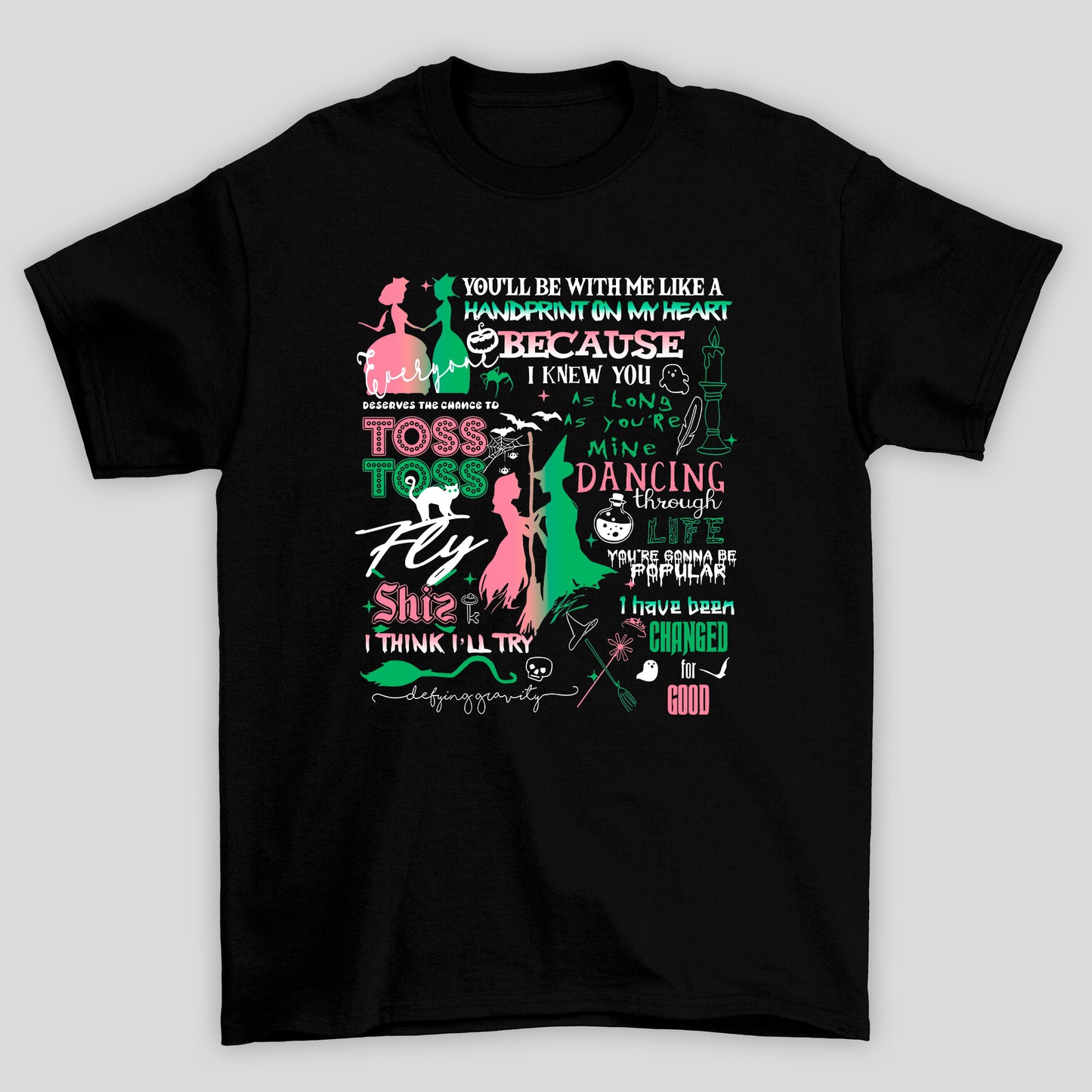 Camiseta Básica Wicked Letters