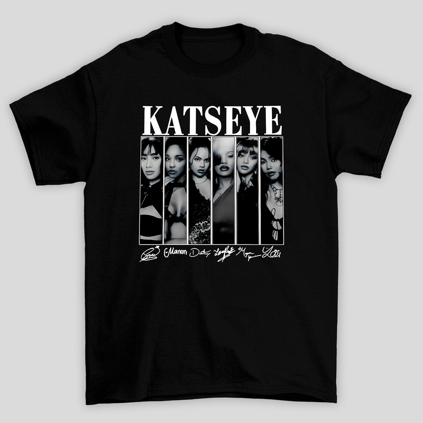 Camiseta Básica Katseye Autografo