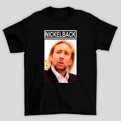 Camiseta Básica Nickelback Meme