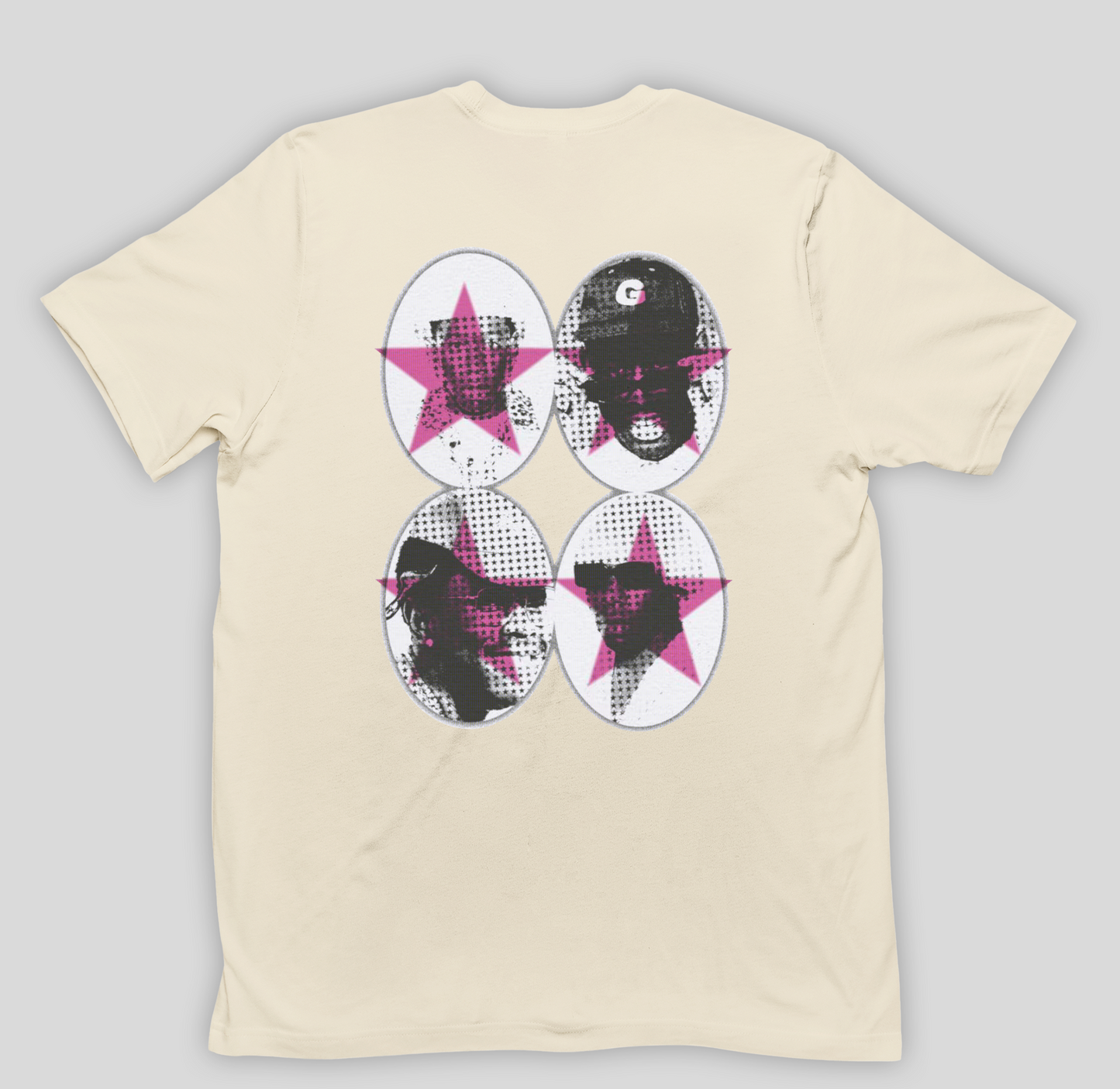 Camiseta Básica Tyler The Creator Pink Star