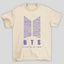 Camiseta Básica BTS Logo Purple
