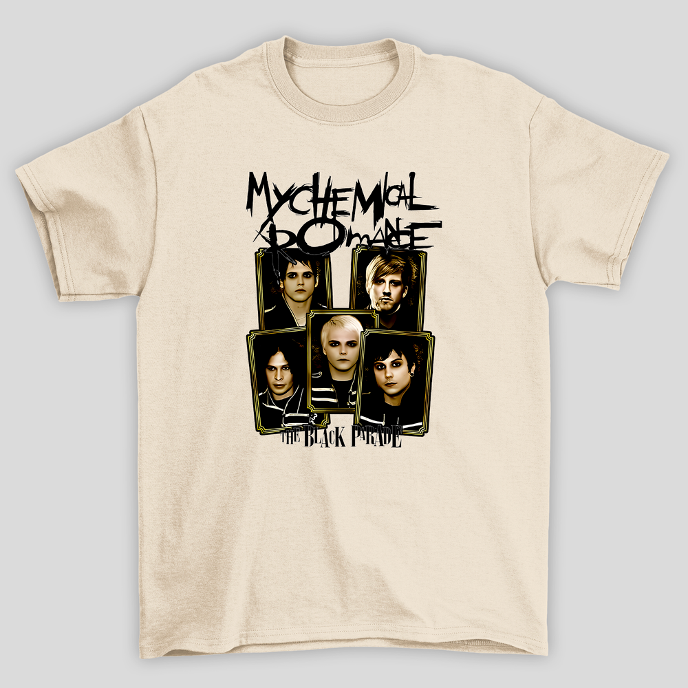 Camiseta Básica My Chemical Romance Faces