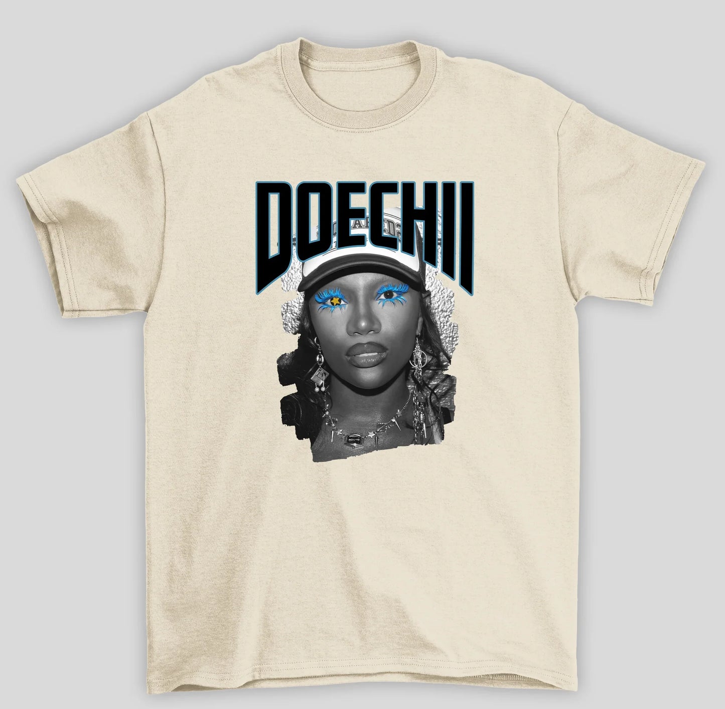 Camiseta Básica Doechii Star Eye