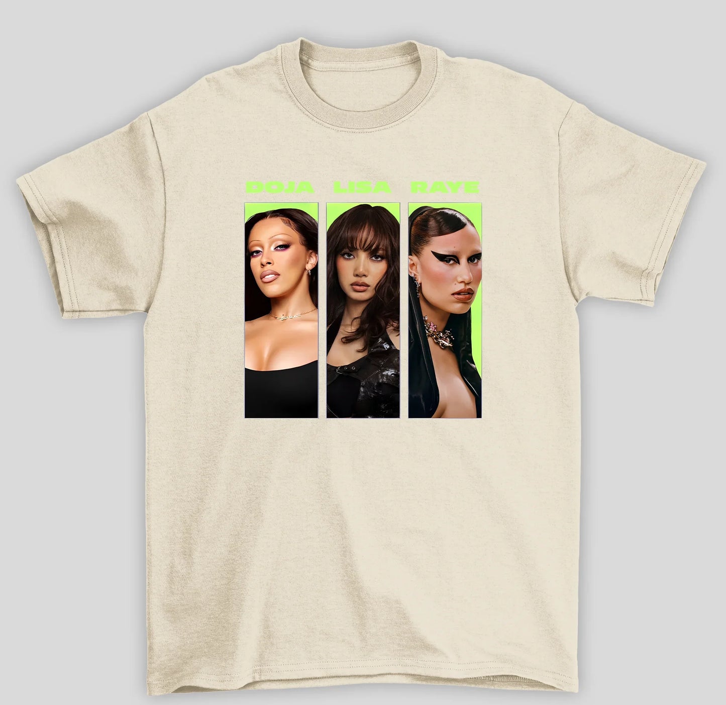 Camiseta Básica Lisa X  Doja X Raye- pérola