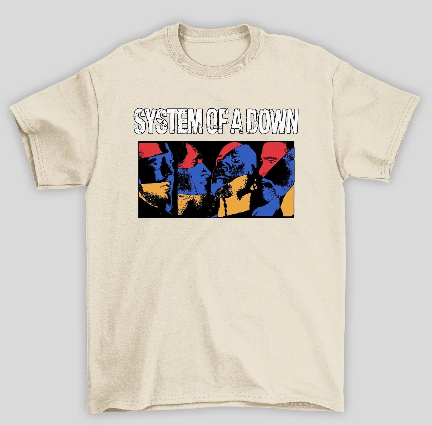 Camiseta Básica System Of A Down S.O.A.D