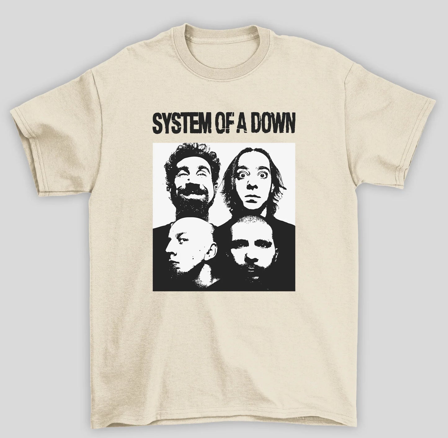 Camiseta Básica System Of A Down Band