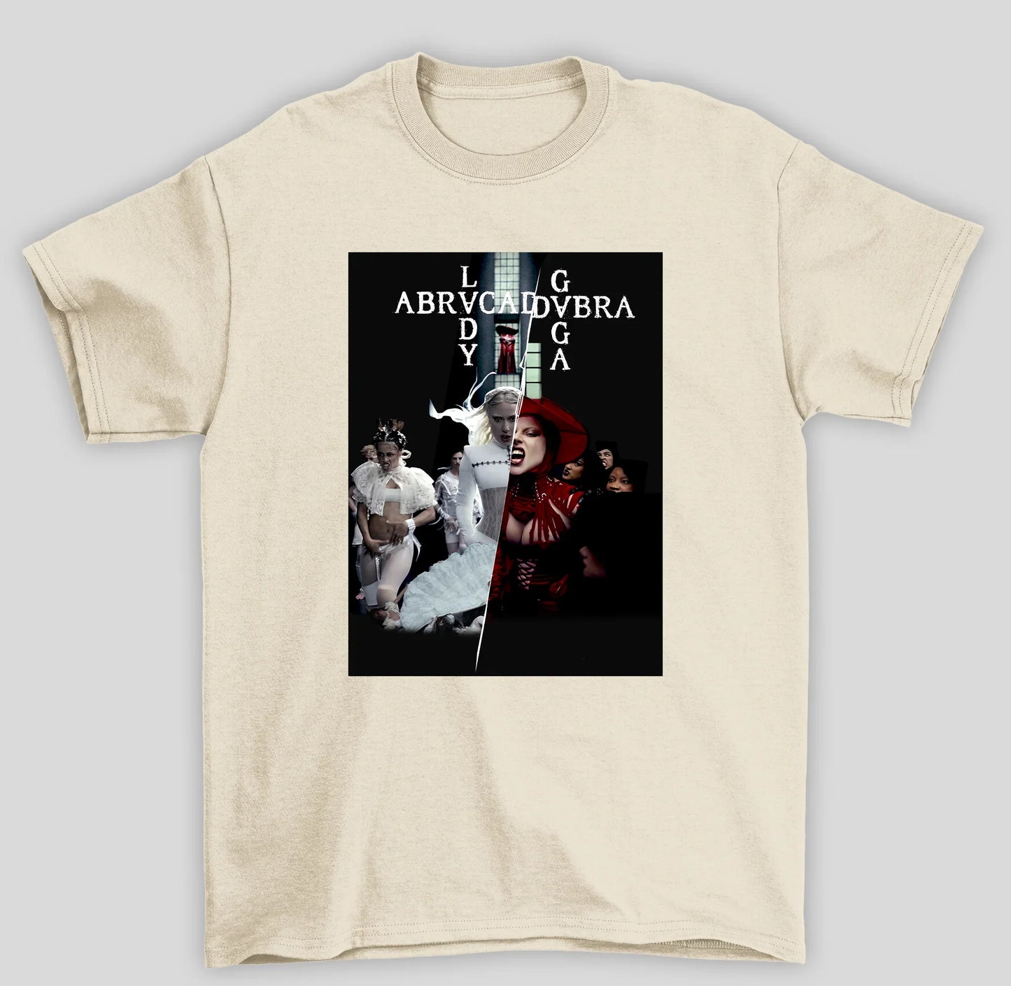 Camiseta Básica Lady Gaga Abracadabra MV