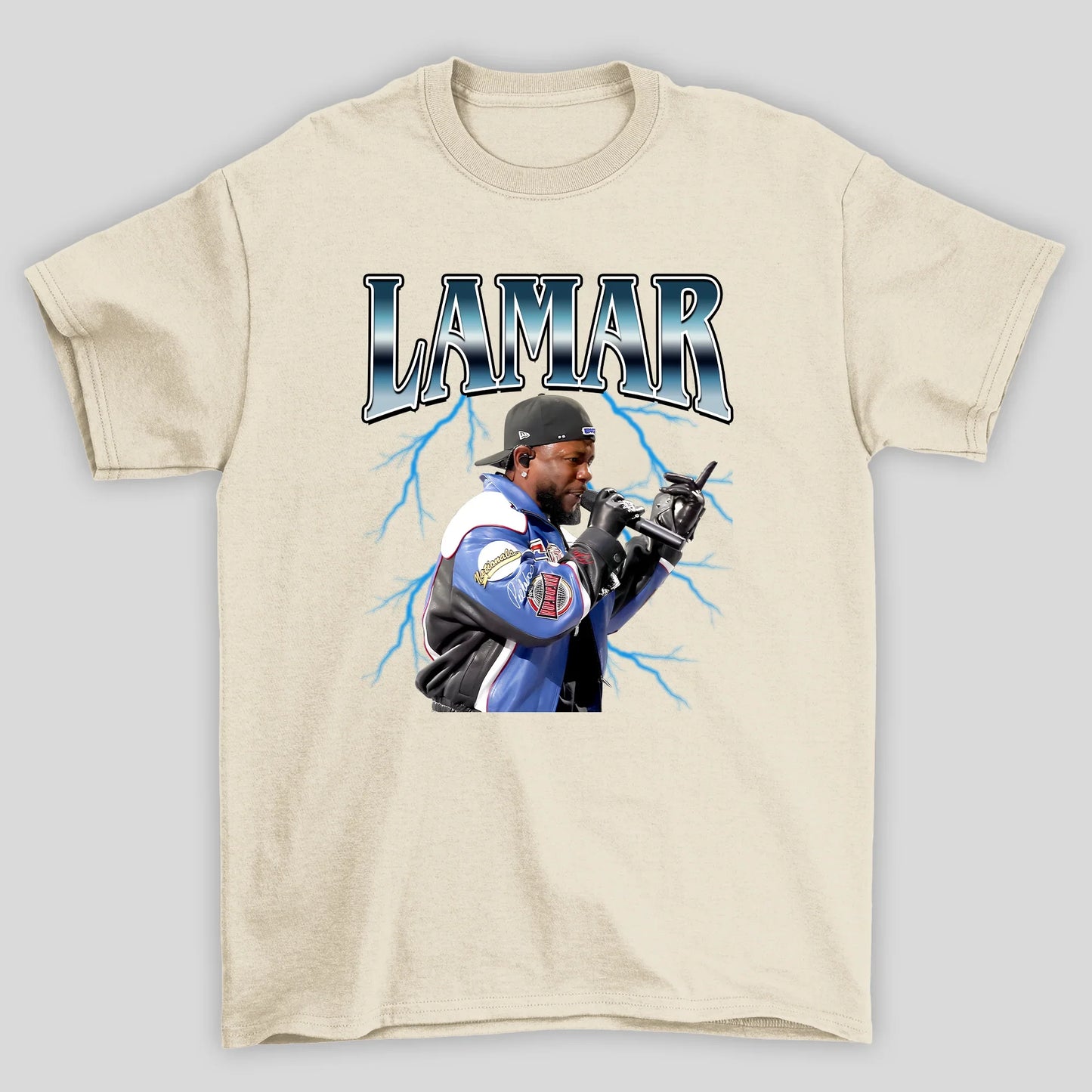 Camiseta Básica Kendrick Lamar Lightning