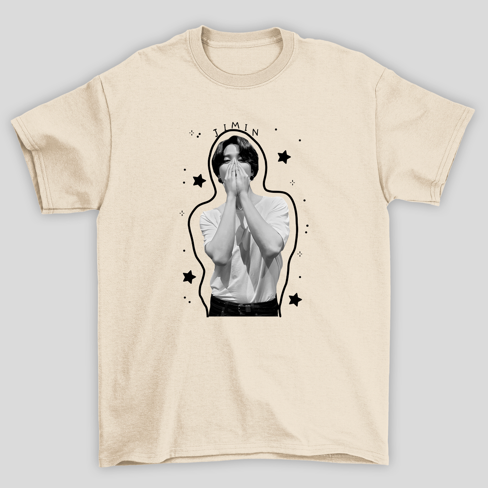 Camiseta Básica Jimin BTS Stars