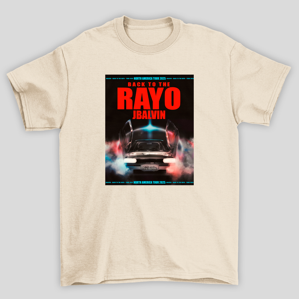 Camiseta Básica J Balvin Back To The Rayo Tour