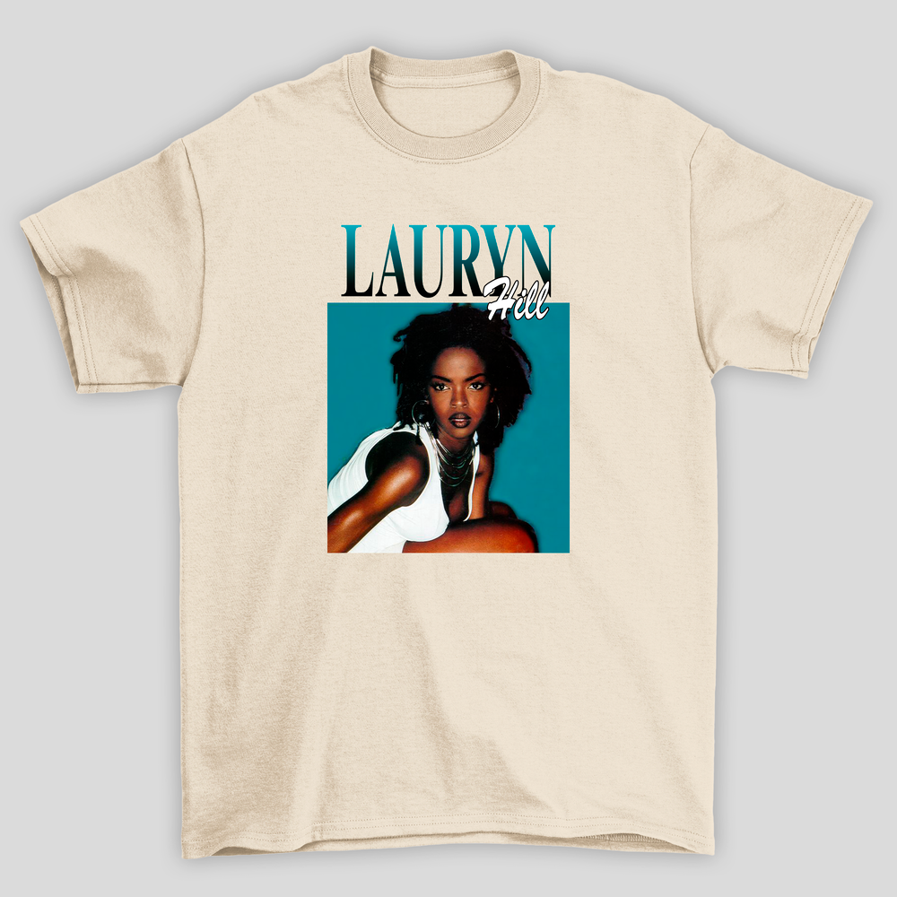Camiseta Básica Lauryn Hill Vintage