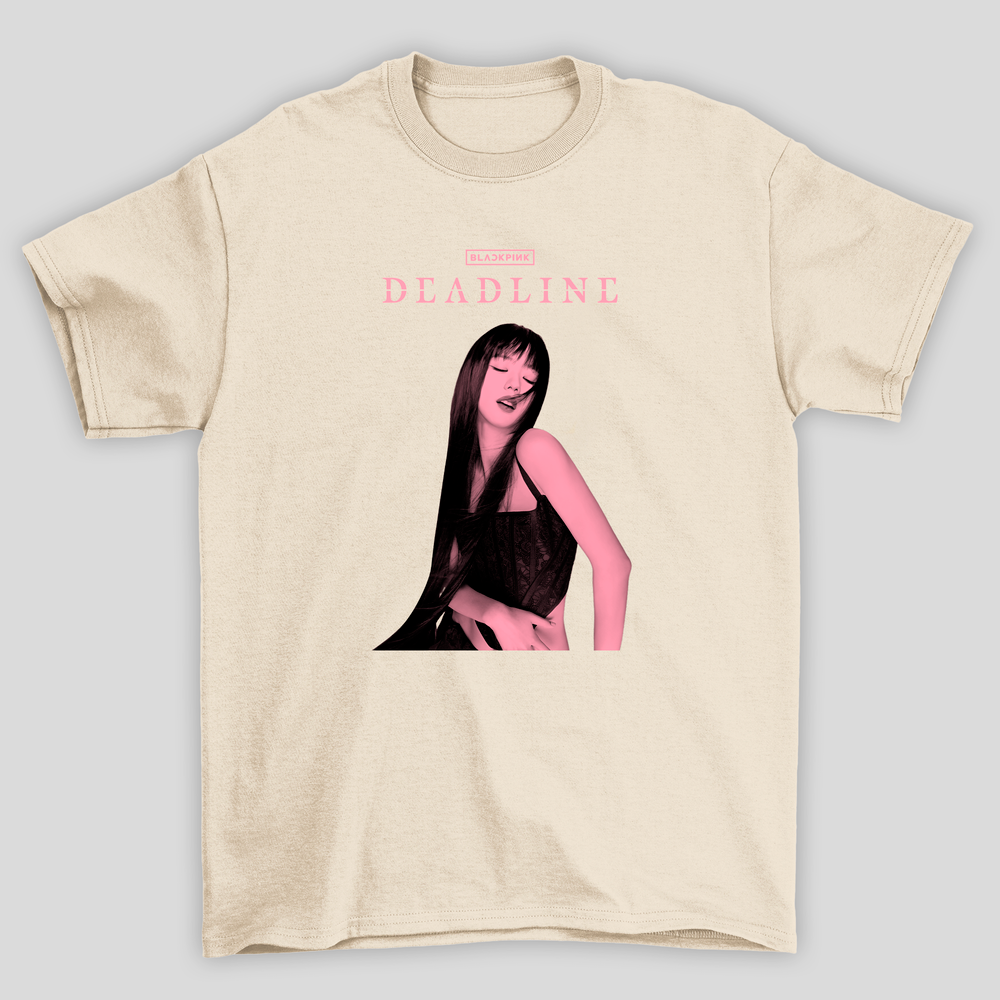 Camiseta Básica Blackpink Deadline Jisoo