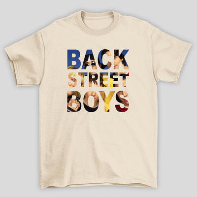Camiseta Básica Backstreet Boys Name