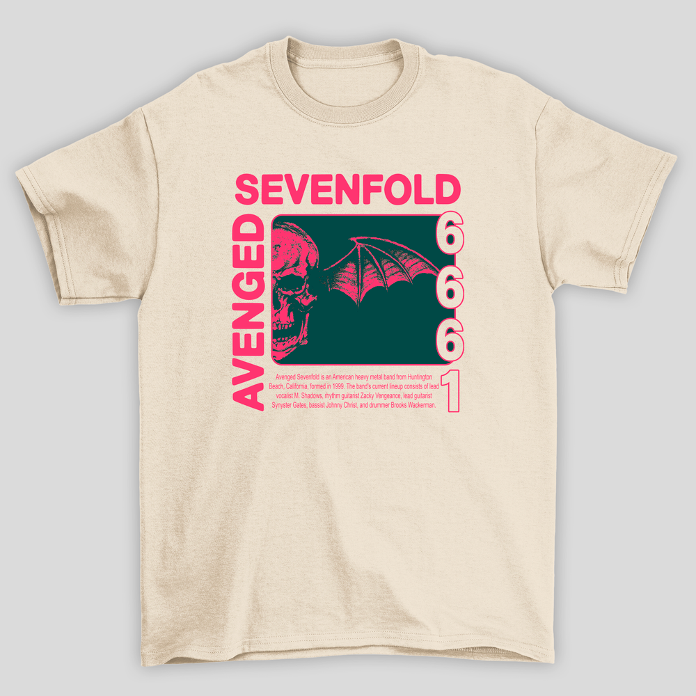 Camiseta Básica Avenged Sevenfold 661