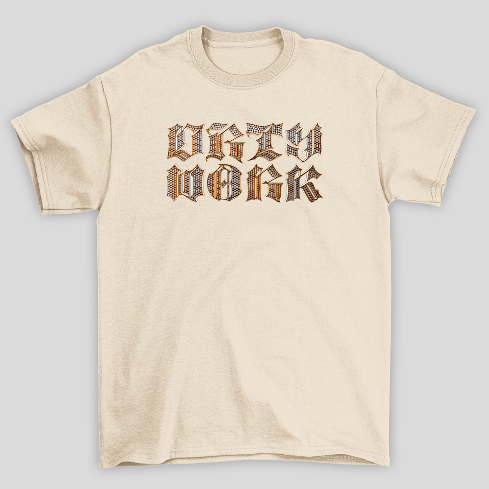 Camiseta Básica Aespa Dirty Work Logo