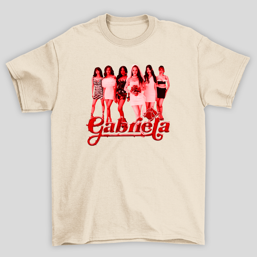 Camiseta Básica Katseye Red