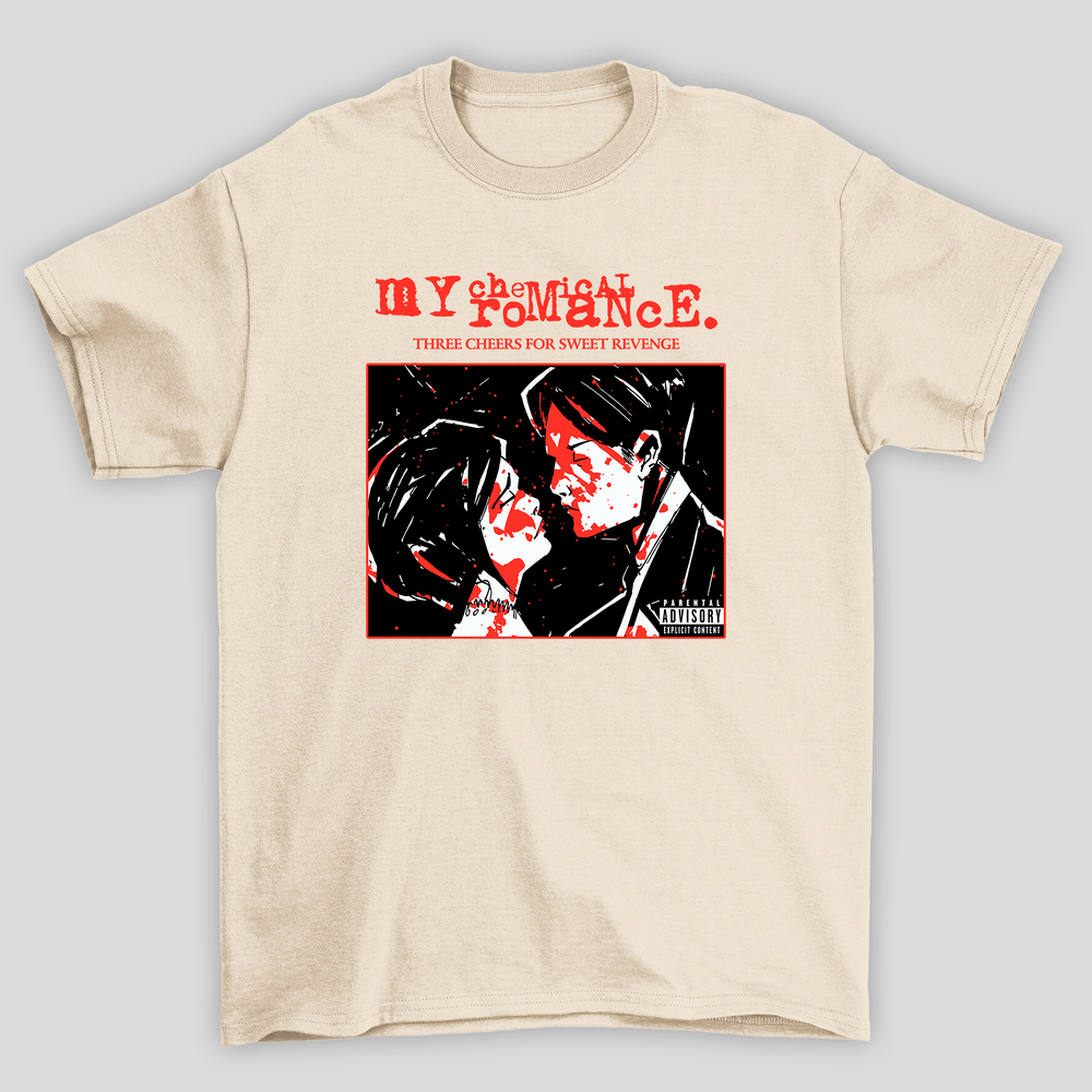 Camiseta Básica My Chemical Romance Three Cheers