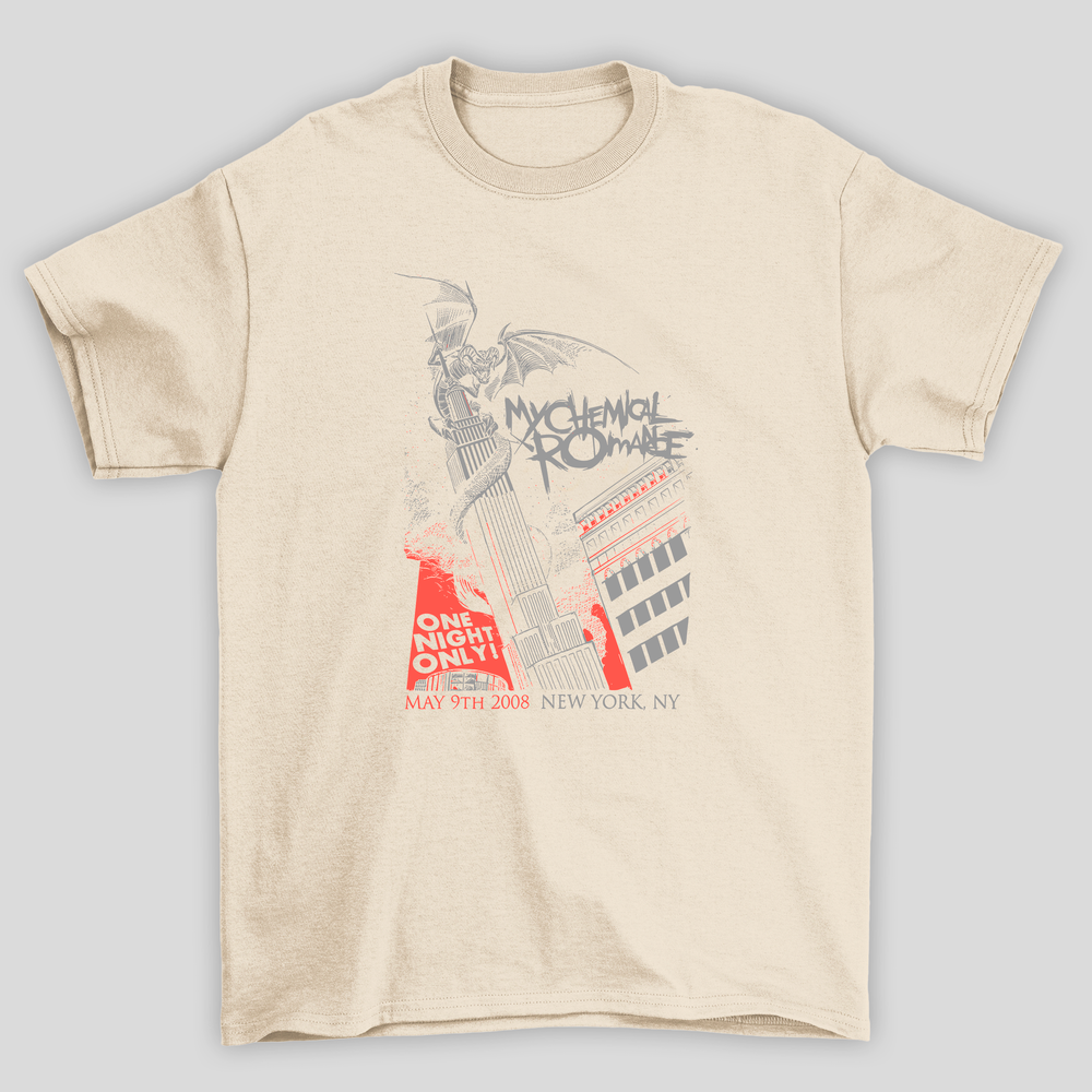 Camiseta Básica My Chemical Romance One Night Only