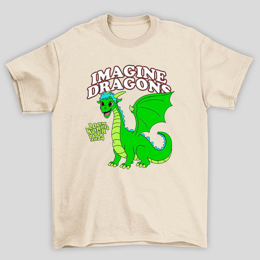 Camiseta Básica Imagine Dragons Loom Tour