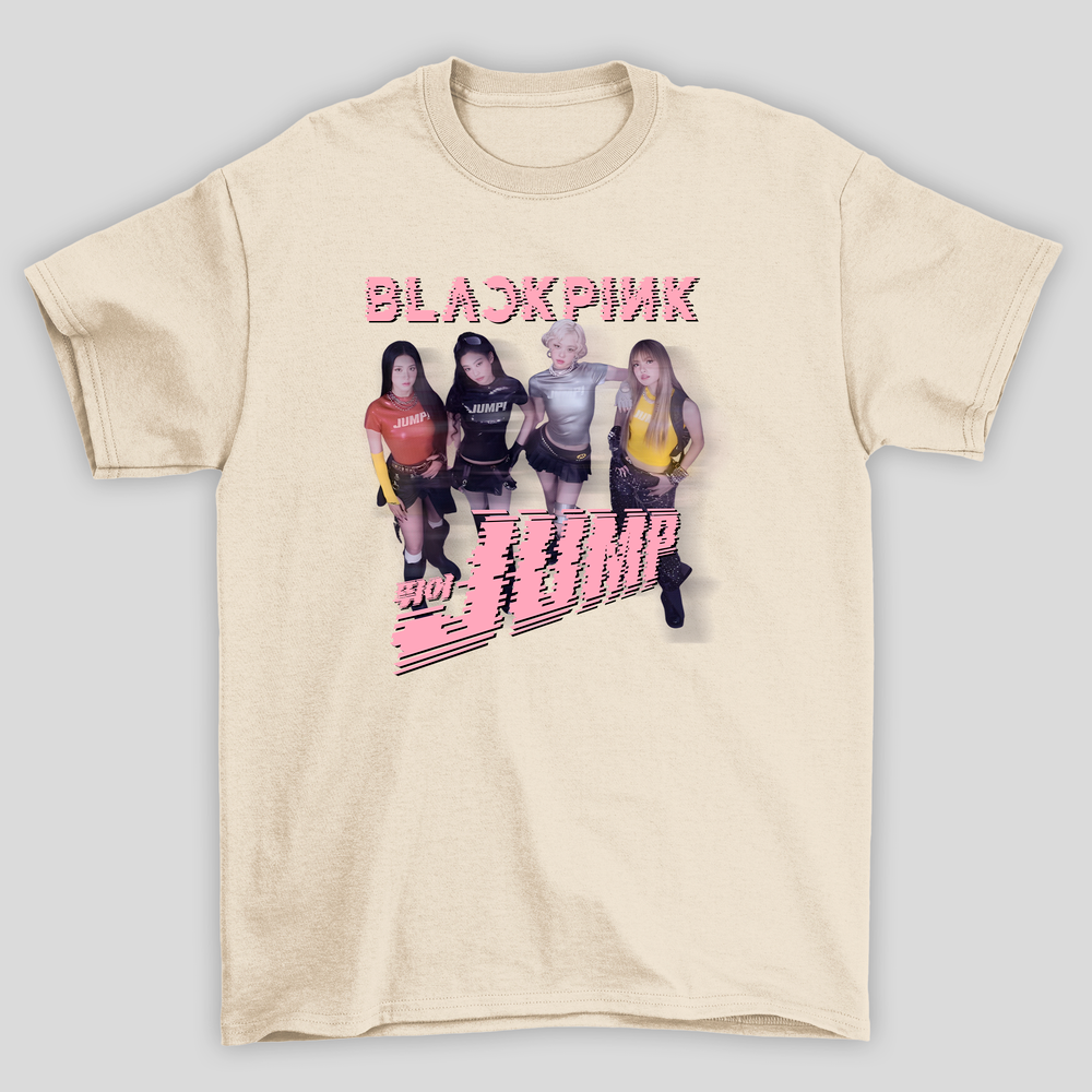 Camiseta Básica Blackpink Jump OT4
