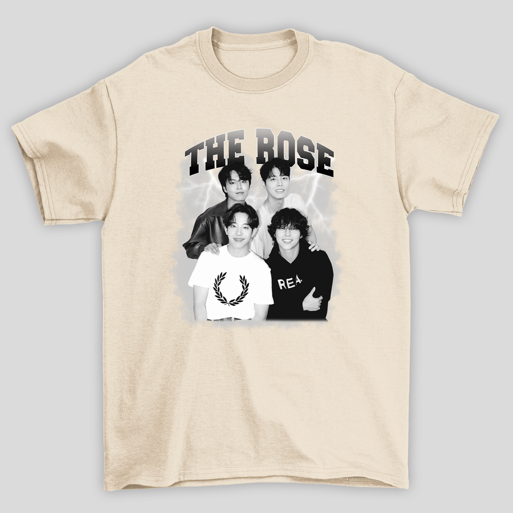 Camiseta Básica The Rose B&W
