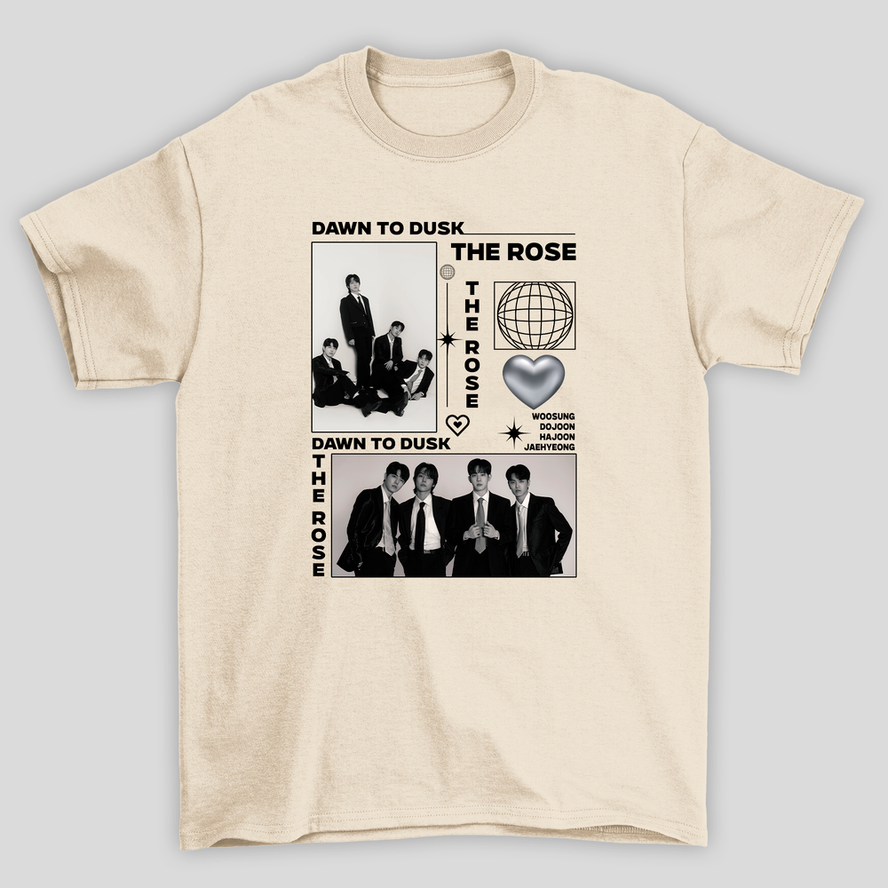 Camiseta Básica The Rose Down To Dusk