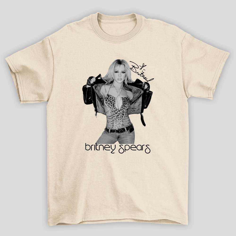 Camiseta Básica Britney Spears Signature