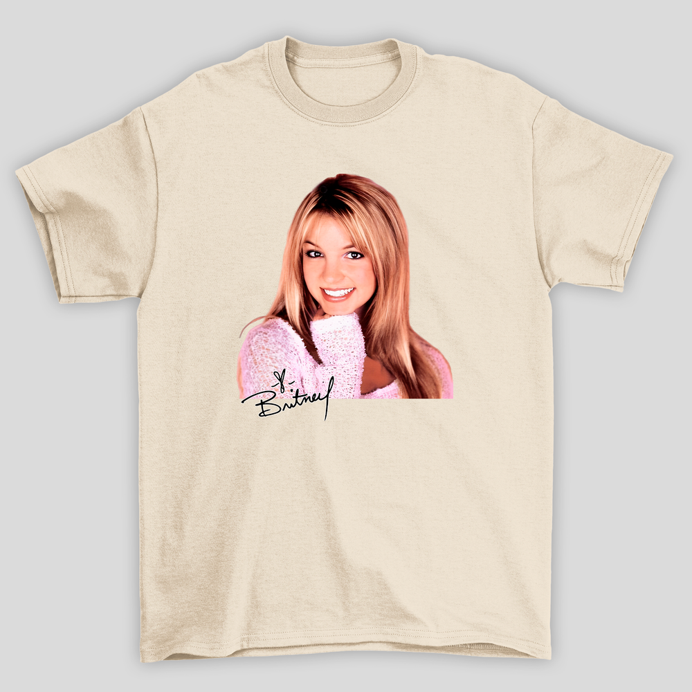 Camiseta Básica Britney Spears Cute