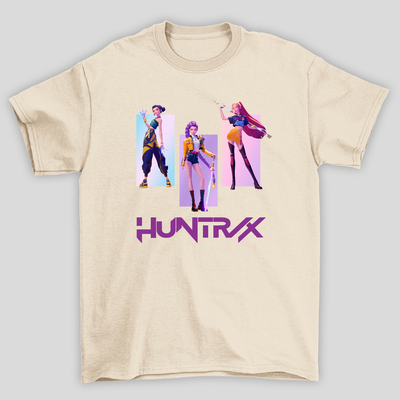 Camiseta Básica Kpop Demon Hunters Huntrix OT3