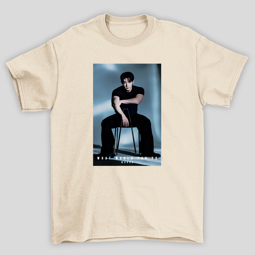 Camiseta Básica Wonho What Would You Do