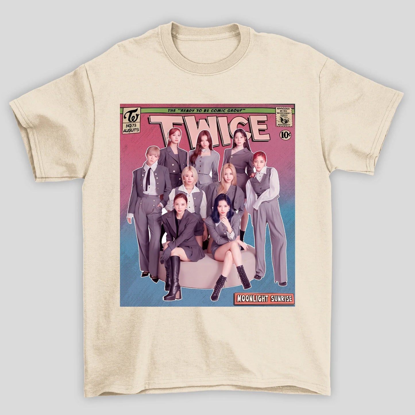 Camiseta Básica Twice Moonlight Sunrise