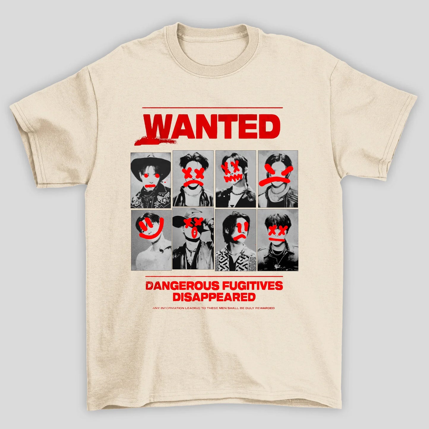 Camiseta Básica Ateez Wanted