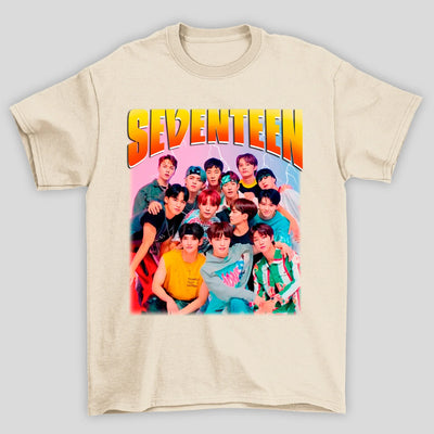 Camiseta Básica Seventeen Retro