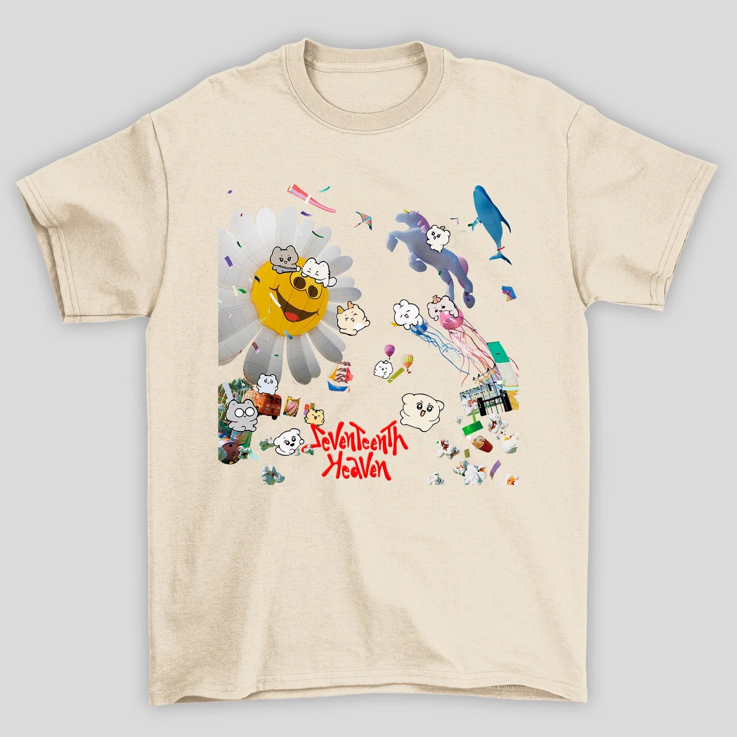 Camiseta Básica Seventeen  Seventeenth Heaven