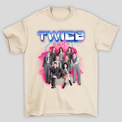 Camiseta Básica Twice Graphic