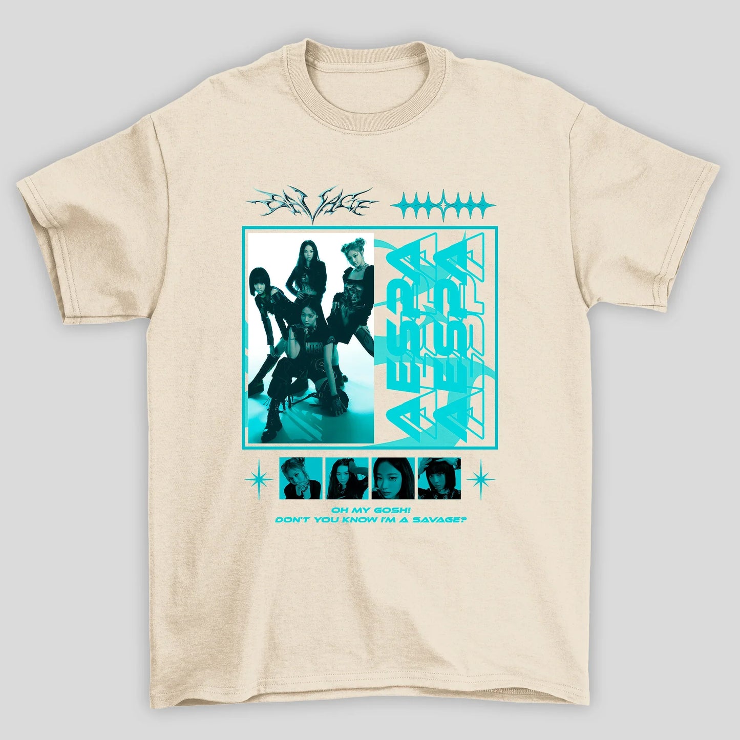 Camiseta Básica Aespa Savage