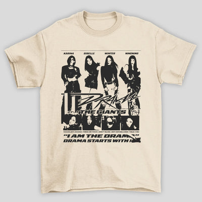 Camiseta Básica Aespa The Giants
