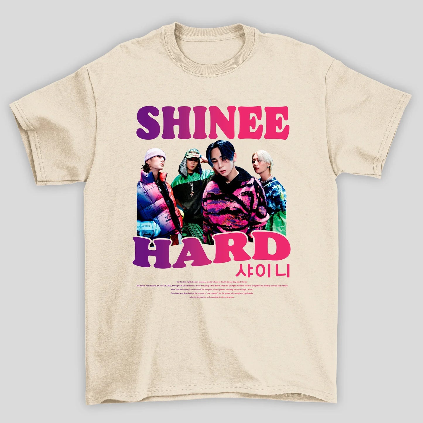 Camiseta Básica Taemin Shinee Hard