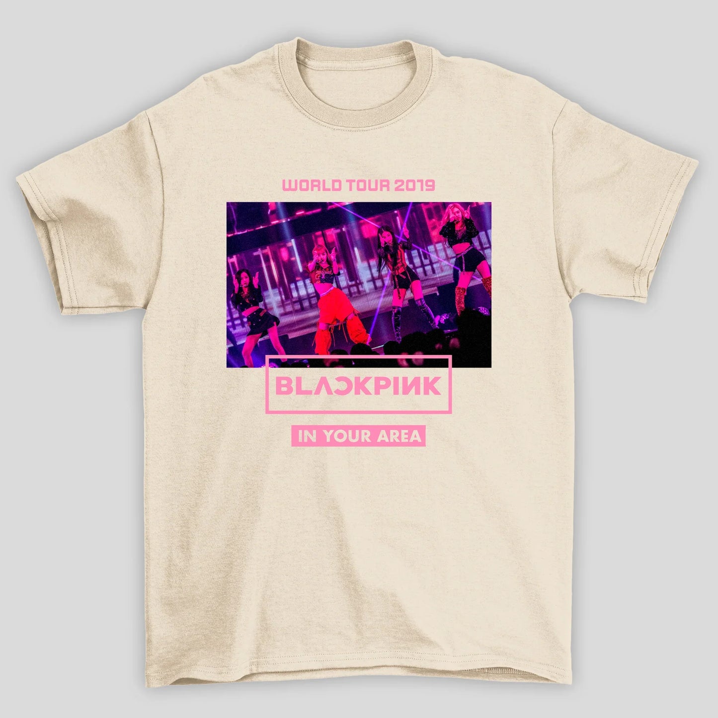 Camiseta Básica Blackpink In Your Area