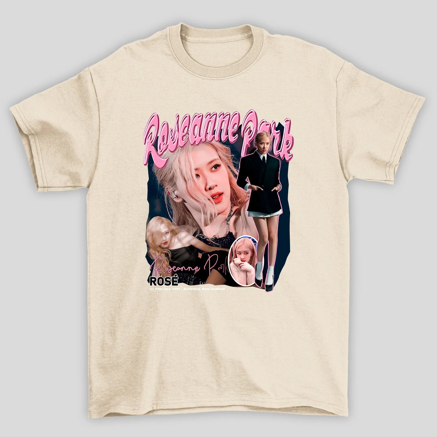 Camiseta Básica Blackpink Roseanne Park