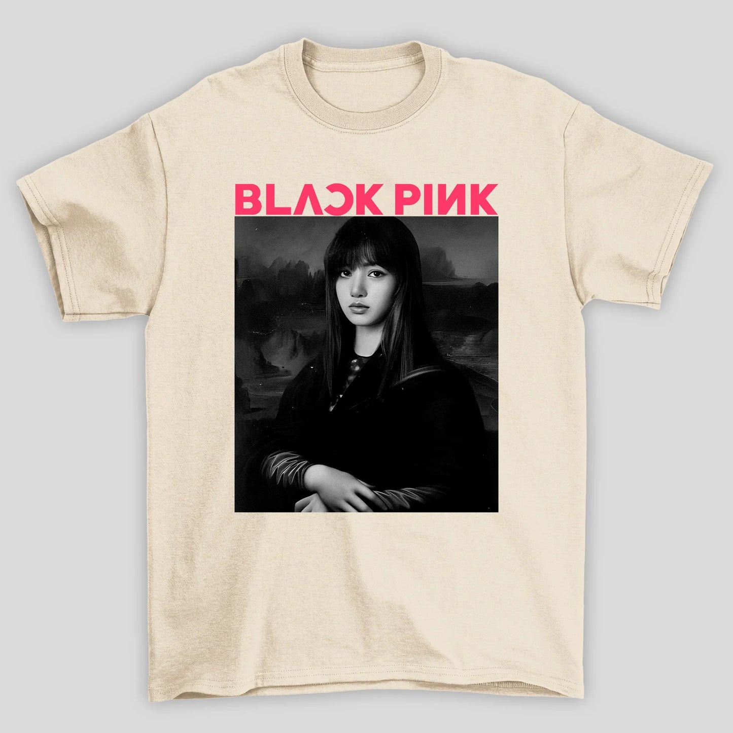 Camiseta Básica MonaLisa Blackpink