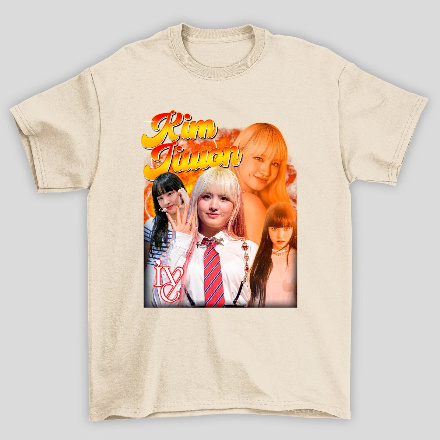 Camiseta Básica Ive Kim Jiwon