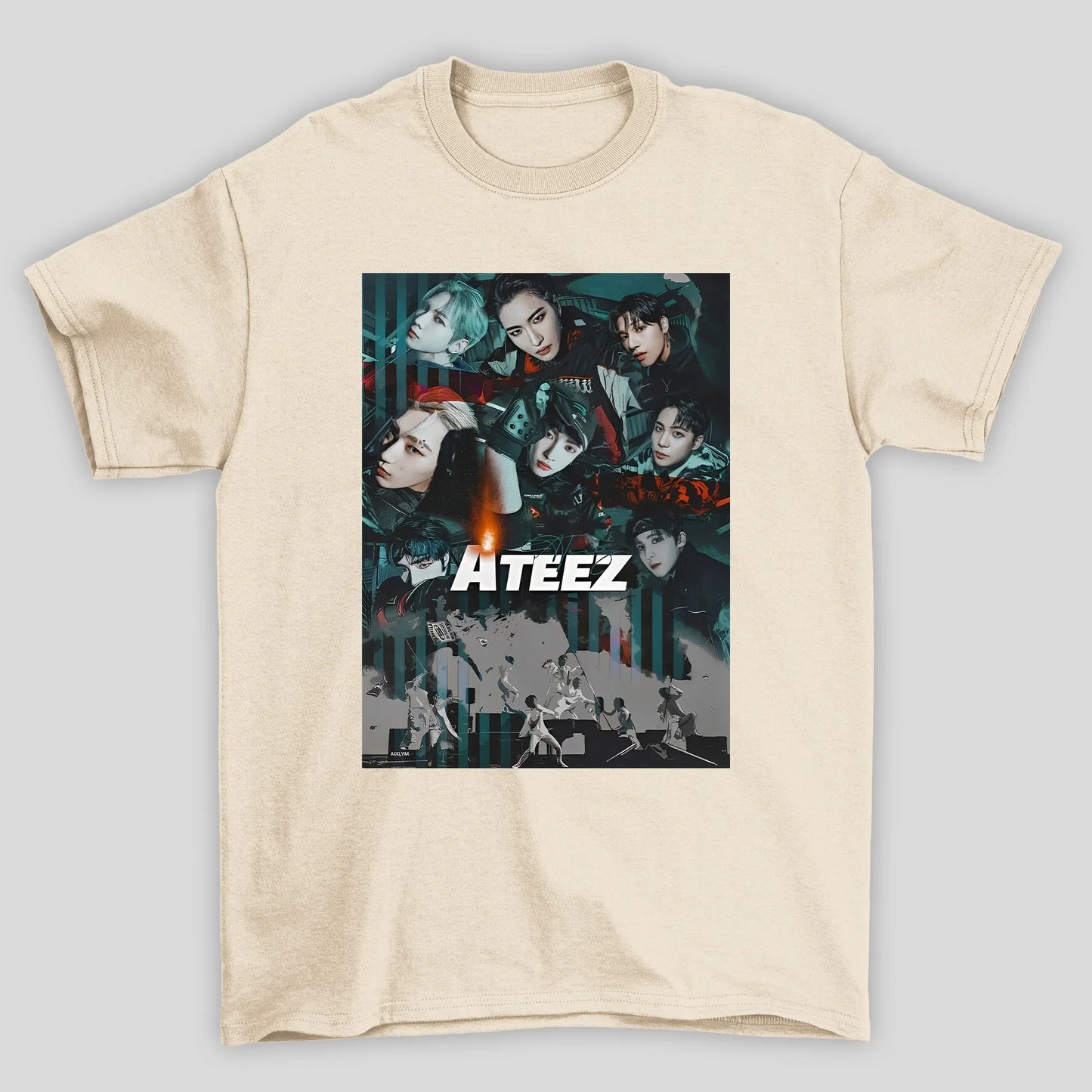 Camiseta Básica Ateez Kpop