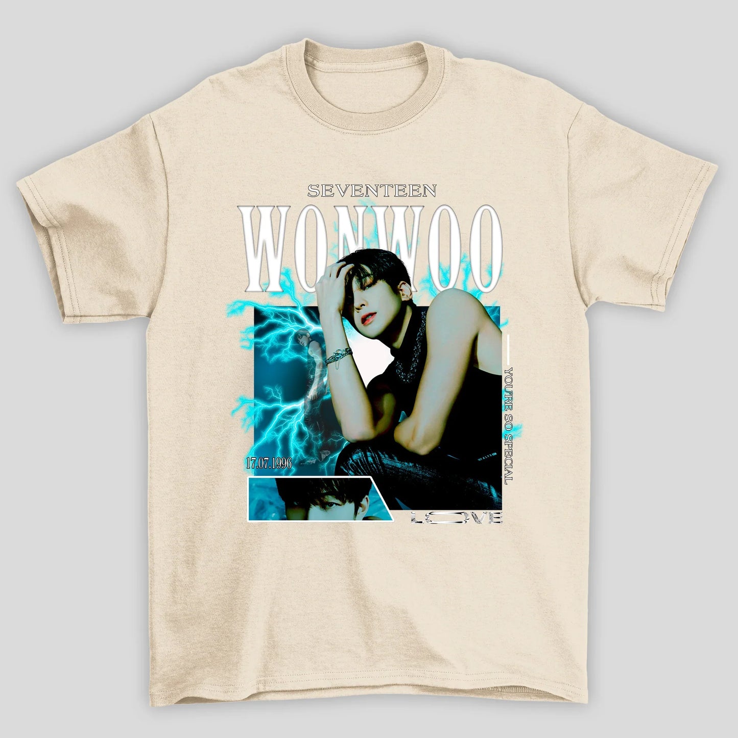 Camiseta Básica Seventeen Wonwoo