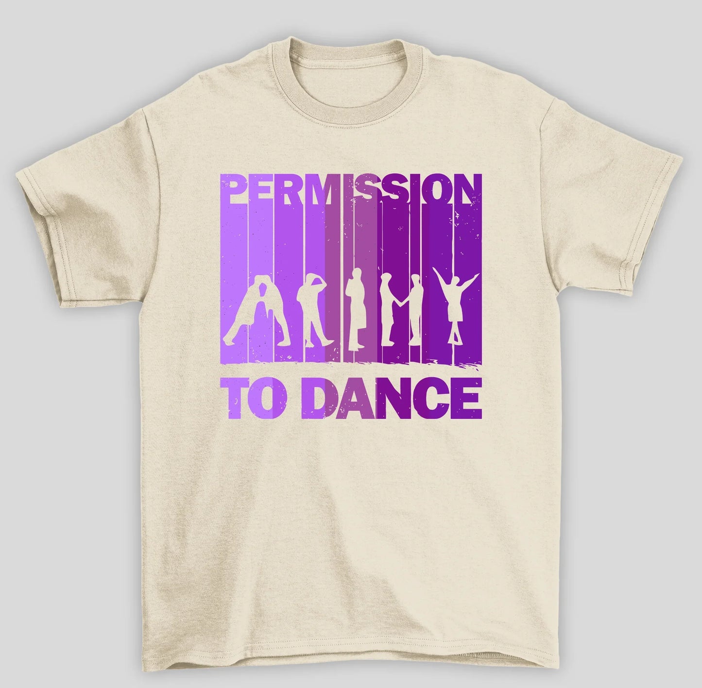 Camiseta Básica BTS Permission To Dance- pérola
