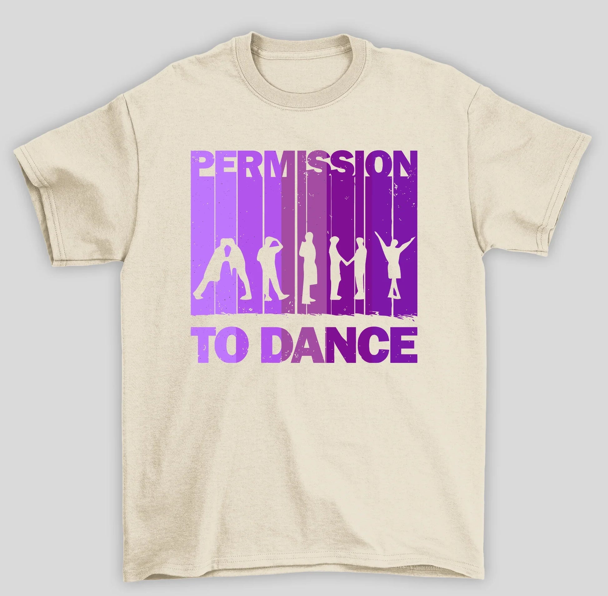 Camiseta Básica BTS Permission To Dance- pérola