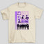 Camiseta Básica BTS Integrantes Roxo- PÉROLA