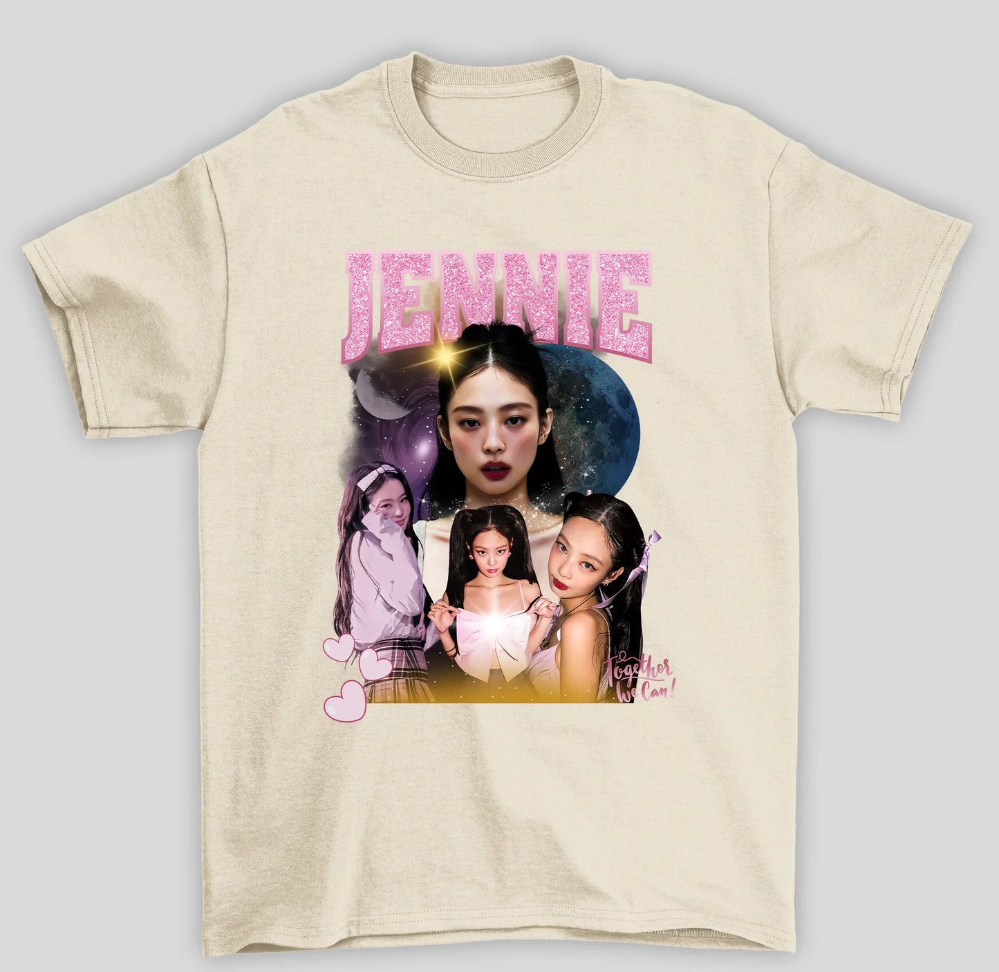 Camiseta Básica Jennie Together We Can