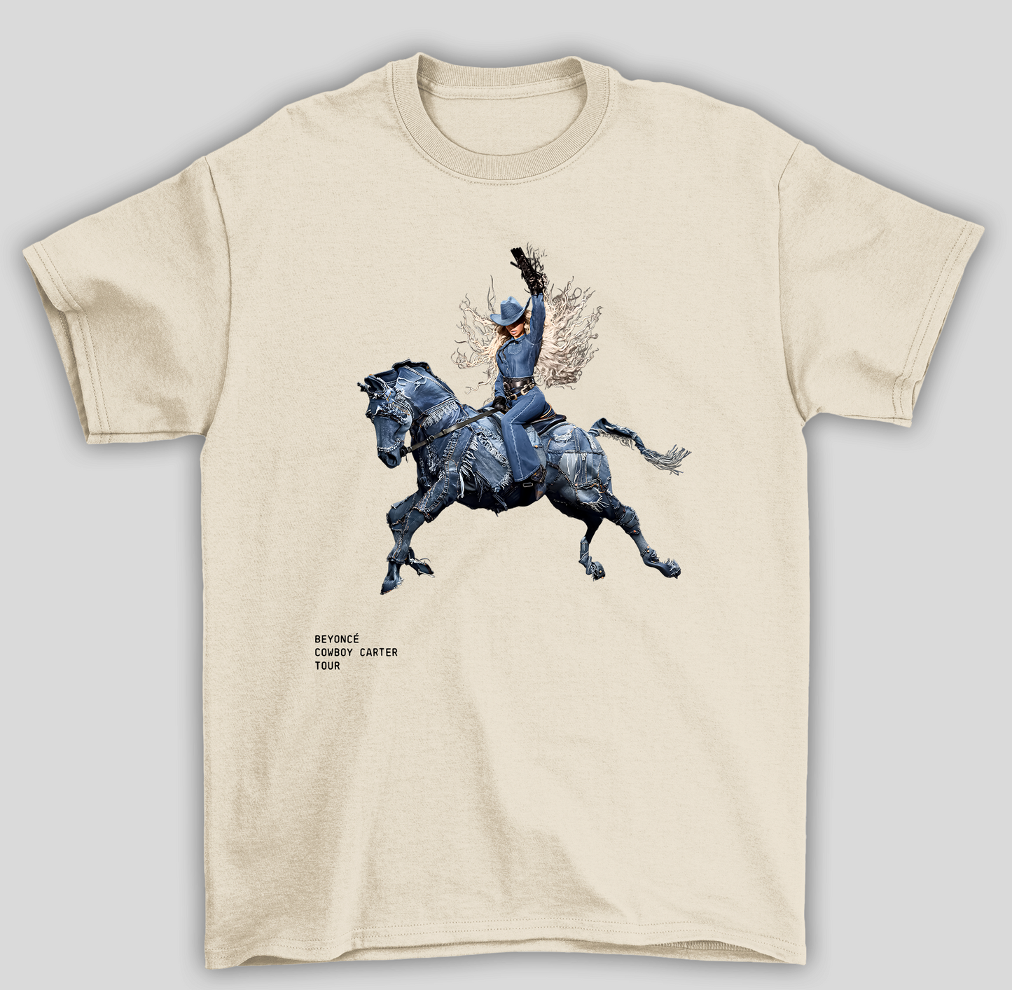 Camiseta Básica Beyonce Cowboy Carter Cavalo