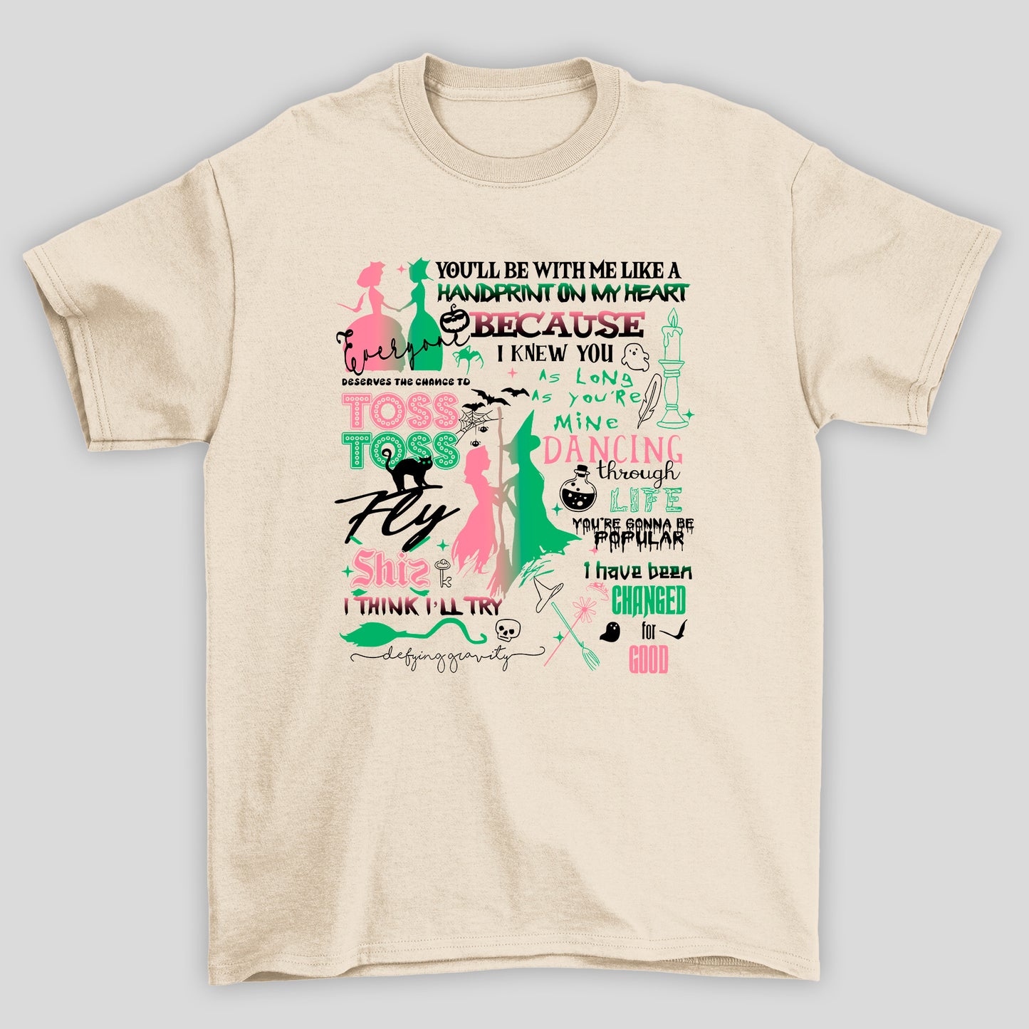 Camiseta Básica Wicked Letters